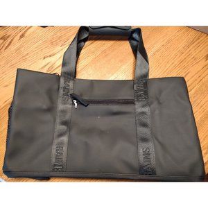 New Rains waterproof multiuse 20x11x8 black duffle bag gym bag beach or bike bag
